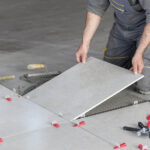 Flooring tiles fixing