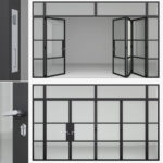 Glass partitions