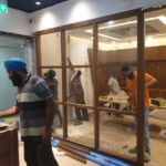 Glass Partition project work