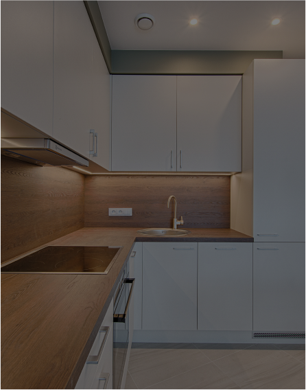 Modular interior kitchen